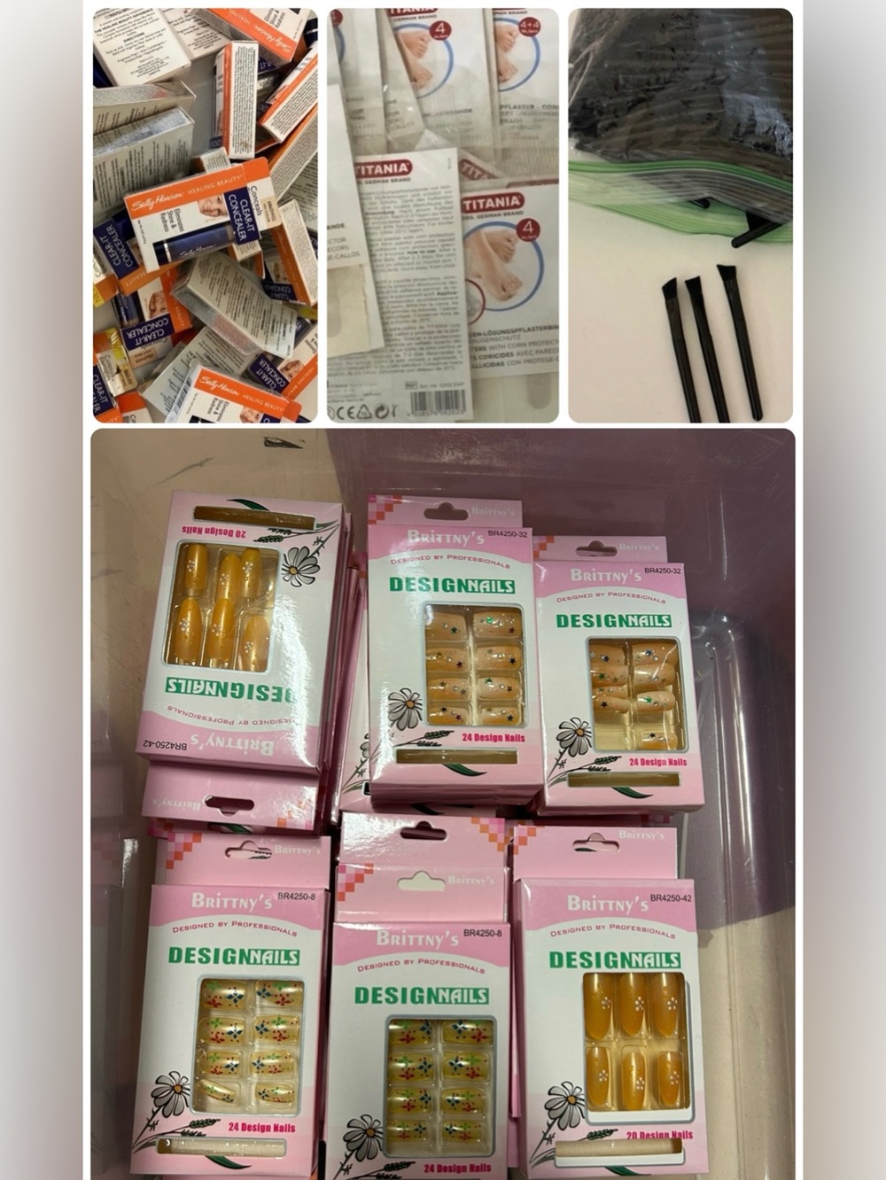 100pcs Assorted Beauty and Skincare Products